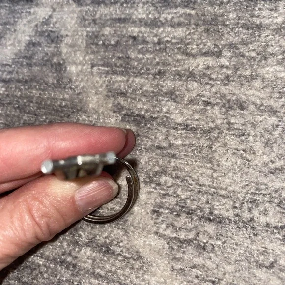 Vintage General Motors GMAC Double Keychain "Drop in Mail Box" Holder - Picture 3 of 3